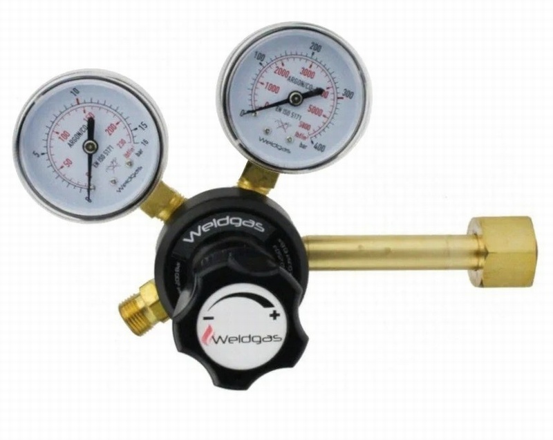 CO2 Single Stage Two Gauge Regulator