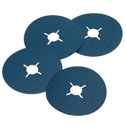 115mm Diameter Zirconium Sanding Discs - Box 25