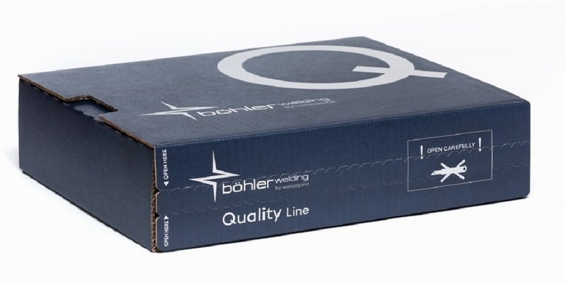 Bohler Q E6013 RC MMA Electrodes. 350mm long