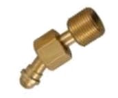 Bent Adaptor 3/8"M - 1/4"F RH