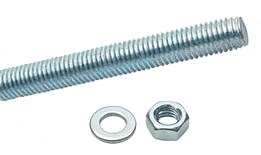 M16 x 190mm Threaded Rods Box of 10