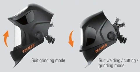 Tecman TH1000 Flip Front Auto Darkening Welding Helmet