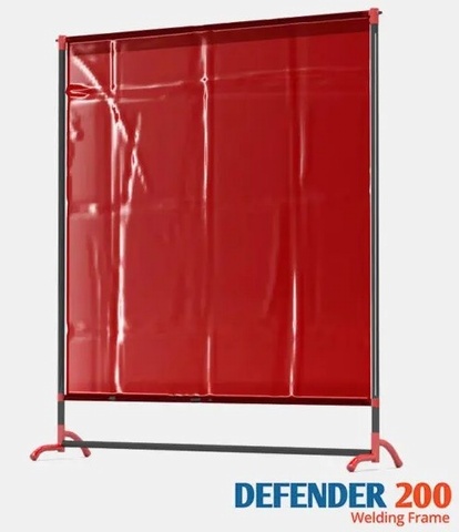 Defender 200 Welding Screen With Curtain