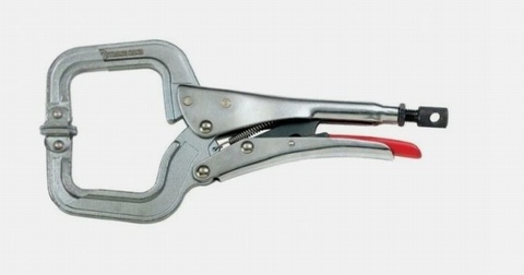 Stronghand Locking C Clamp with Swivel Pad