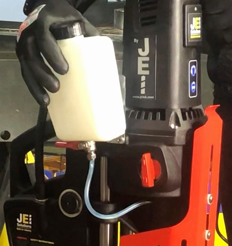Large capacity external coolant tank