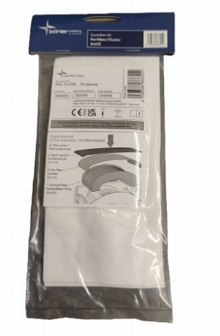 Bohler Guardian 50FM Air Pre-Filters (Pack 10) 86655